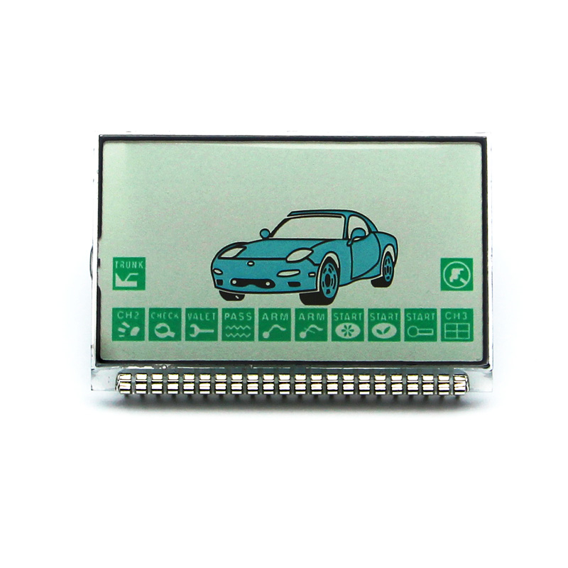 A9 keychain LCD Anzeige für Russische Ausführung zwei-wege Auto alarmanlage Starline A9 lcd fernbedienung Schlüssel Kette fob