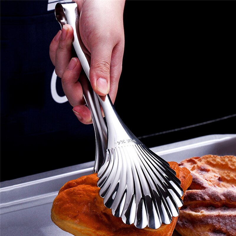 Edelstahl Lebensmittel Clip Multi-Funktion Küche Clip gebraten Steak Schaufel Gebraten Fisch Schaufel Grill Brot Clip Küche Werkzeug