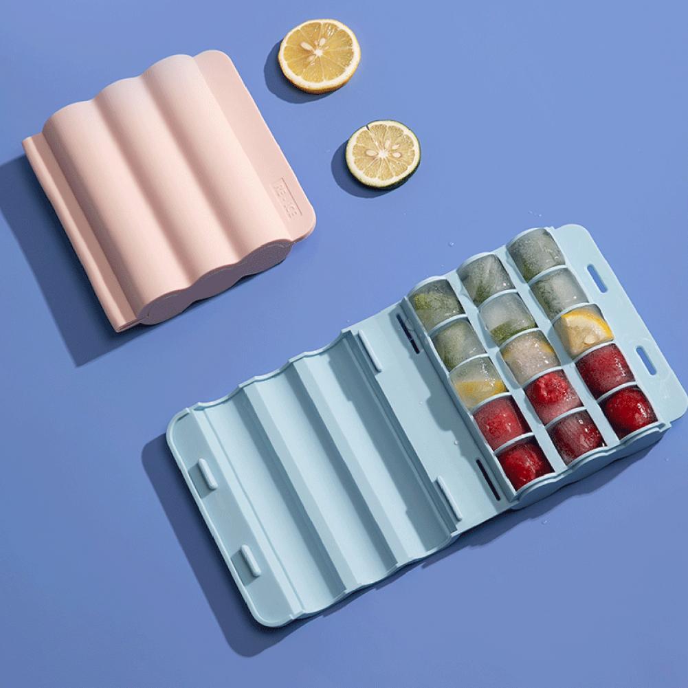 Silikon Eis Tablett Schimmel 15 Gitter Verdrehbar Silikon Küche Eis Schimmel für Whiskey Cocktail Heimat küche zubehör для кухни