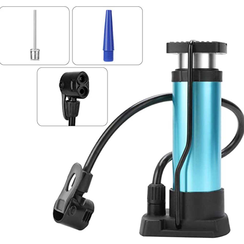 Fahrrad Pumpe Inflator Tragbare Fuß Pumpe MTB Fahrrad Boden Luft Inflator Ultra-licht Fahrrad Pumpe Passt Presta Schrader Q30