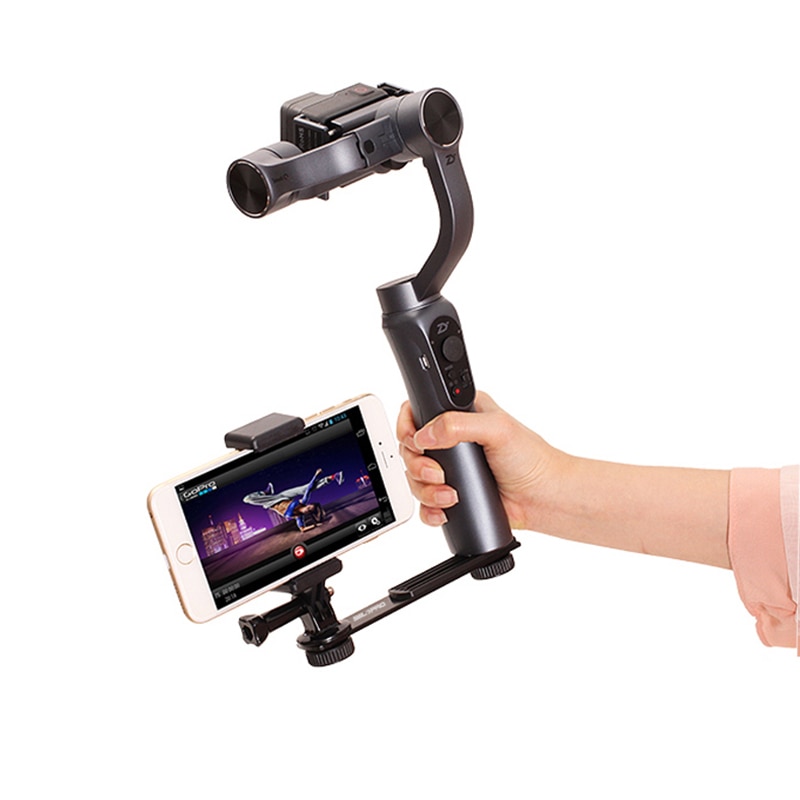 Gimbal Monitor/Licht/Telefon montieren Adapter Halterung für Zhiyun Glatte 4 Q/DJI Osmo Handy, Mobiltelefon 2/ feiyu G5, spg serie, Vimble C/Glatte 3