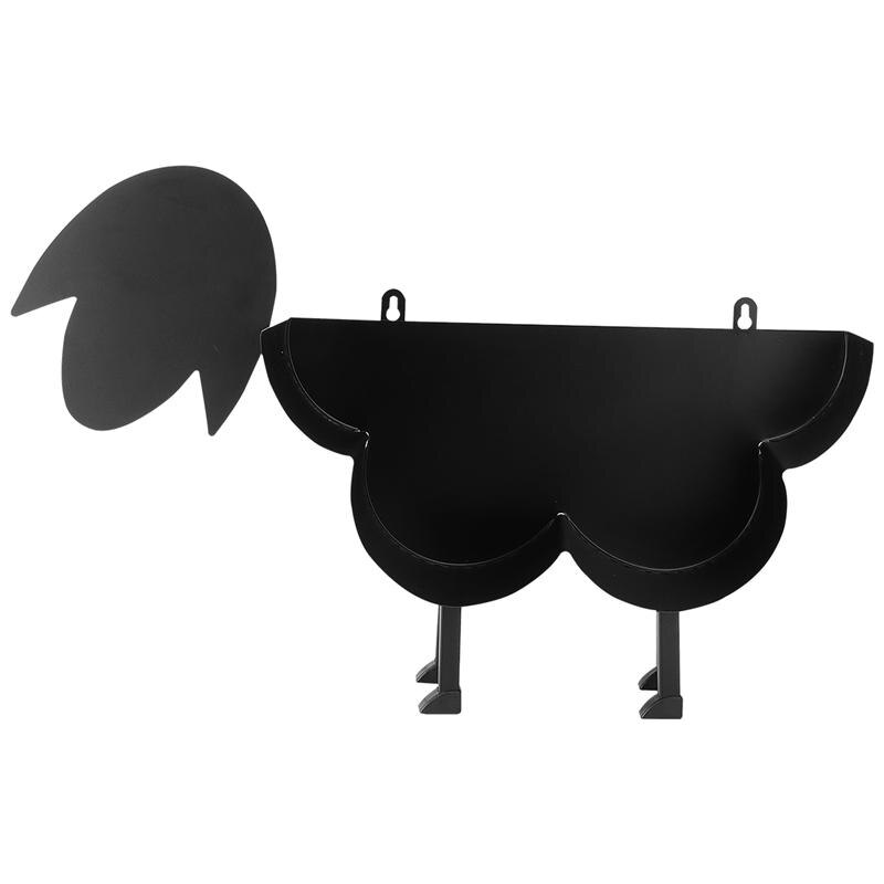 1 Pc Lamm aufbringen Papier Halfter Vertikale Gewebe Gestell Kreative Papier Gestell Wc Papier Halfter Stehen Wc Papier Regal (schwarz)