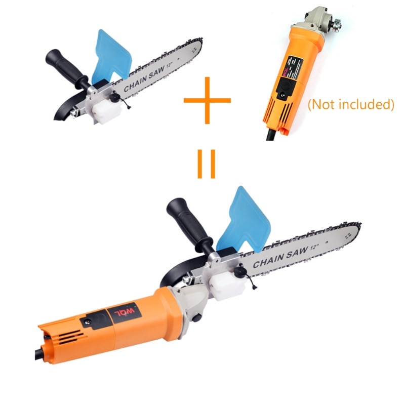 Winkel Schleifer Geändert Elektrische Handheld Kettensäge Halterung Einstellbare Holzbearbeitung Protokollierung Kettensäge Energie Hand Werkzeuge Haushalt