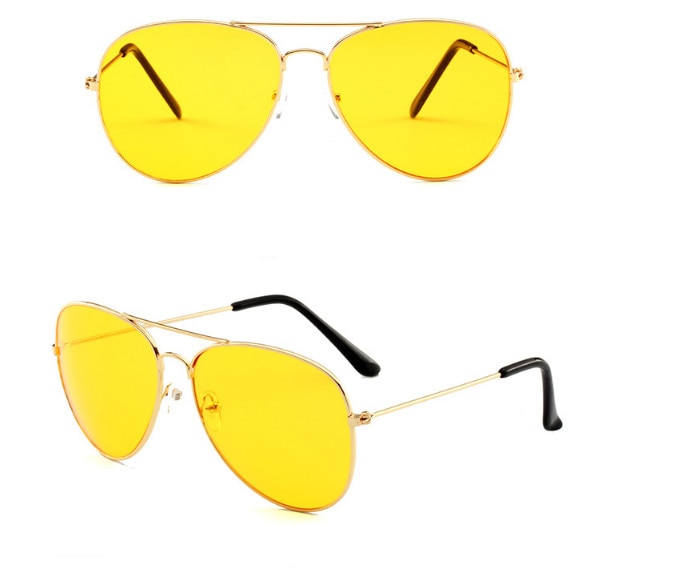 Nacht Fahrer UV400 Sonnenbrille Fahrer Nacht Fahren Brillen Brille Vision Polarisierte Sonnenbrille Männer Frauen Brille Gläser