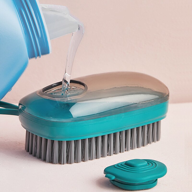 1Pc Automatische Flüssige Zugabe Waschen Topf Pinsel Geschirr Waschen Pinsel Wäsche Pinsel Schlecht Pinsel Haustier Pinsel Schuh Pinsel