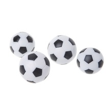 2 stücke Harz TischfußBall FußBall Ball drinnen Spiele Fussball FußBall 32mm 36mm