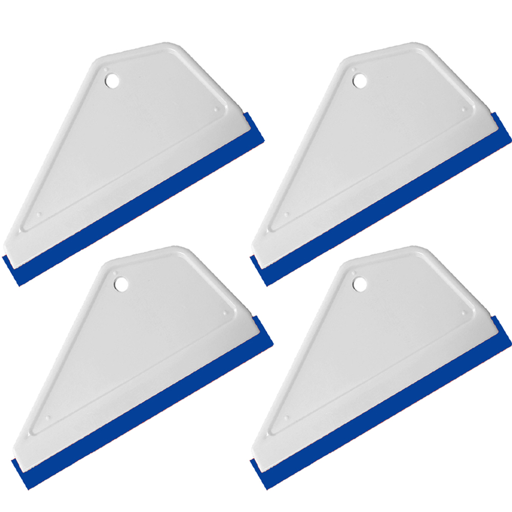 4Stck Fenster Rakel Reiniger Glas Gummi Wasser Entferner Auto Reinigung Werkzeuge Eis Schaber Auto Fenster Tönung Werkzeug Auto wickeln werkzeug B17