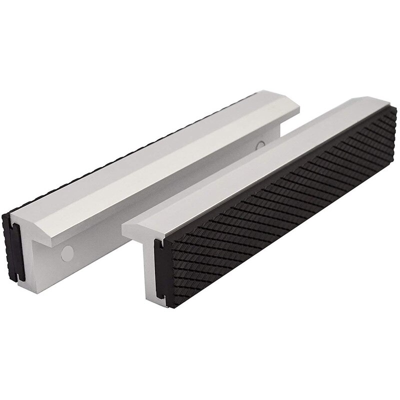 6 zoll Schraubstock Backen mit Starke netic, Universal- Weichen Umge Backen Pads Abdeckungen, multi-Zweck Schutz für Metall Umge, 2 Stck