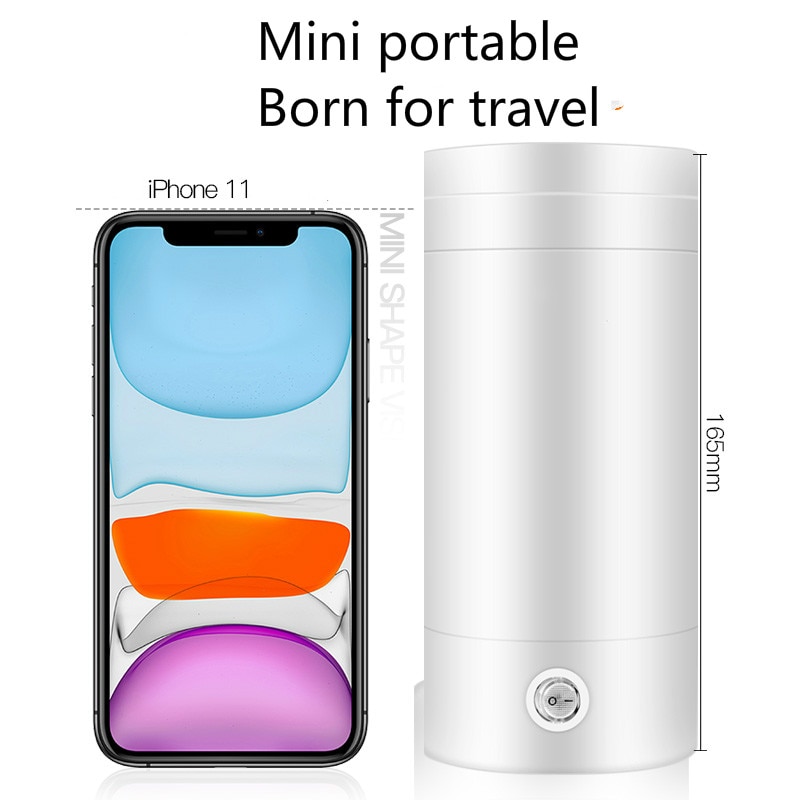 220V 110V Reise wasserkocher tragbare wasserkocher heizung wasser tasse isolierung integrierte kleine Mini schlafsaal studenten