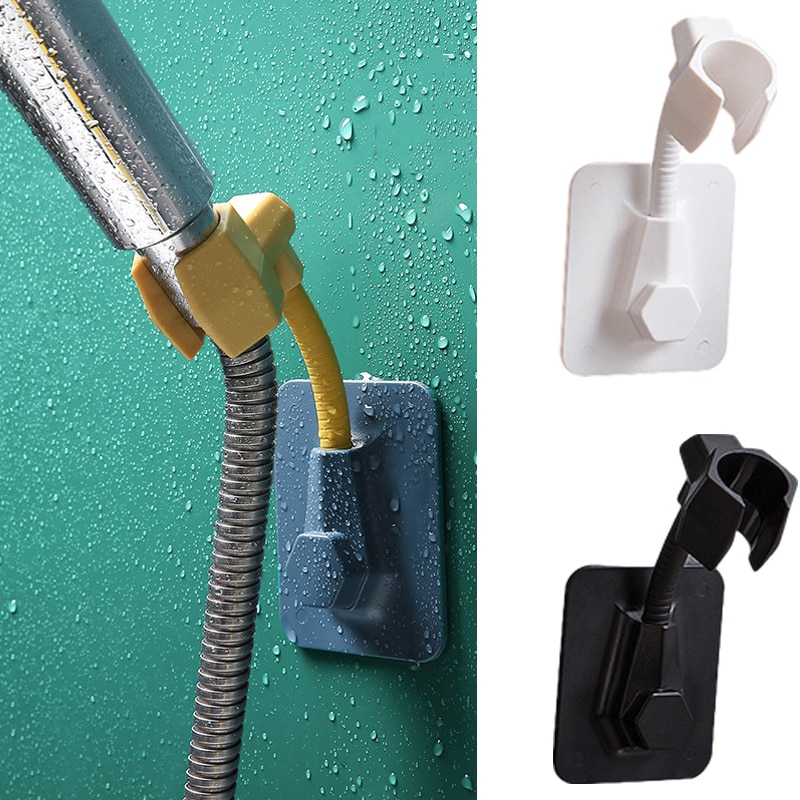 Einstellbare Dusche Kopf Halfter Selbstklebende Dusche Halterung Basis Schlecht Zauberstab Gestell Dusche Kopf Hörer Schlecht Zubehör