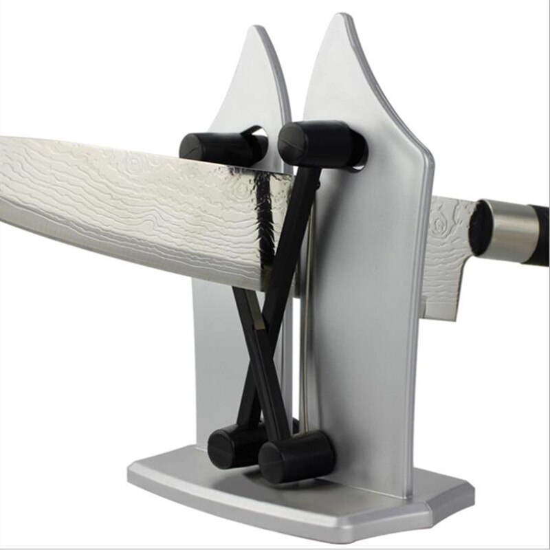 Küche Hand multi-funktion messer spitzer liefert V-förmigen messer spitzer householdknife spitzer mit Basis