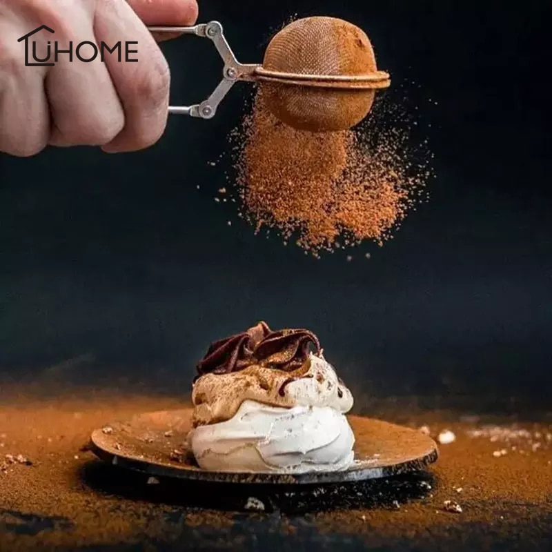 Stahl Draht Feine Gittergewebe Öl Sieb Mehl Sichter Sieb Siebe DIY Küche Werkzeuge Tee Sieb Filter Kakao Mehl Sichter Kaffee