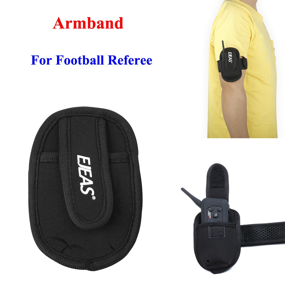 EJEAS Tragbare Armbinde für Fahrer Helm Weiche Easypocket Helm Gegensprechanlage Headset Schiedsrichter Armbinde Schiedsrichter Gegensprechanlage Tasche