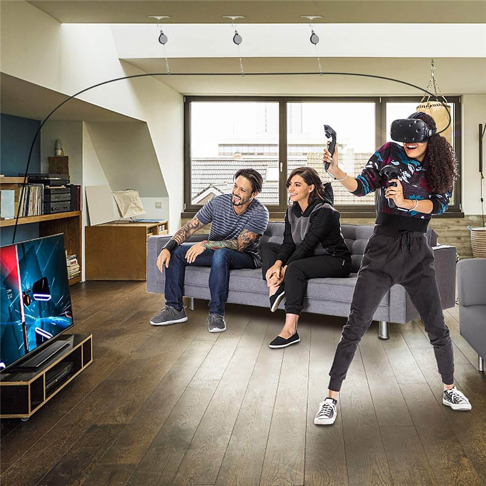 VR Kabel Decke Rolle Verwaltung System für HTC Vive/Vive Profi/Oculus Riss/PSVR/Samsung Odyssee VR Headset Video Spiel Zubehör