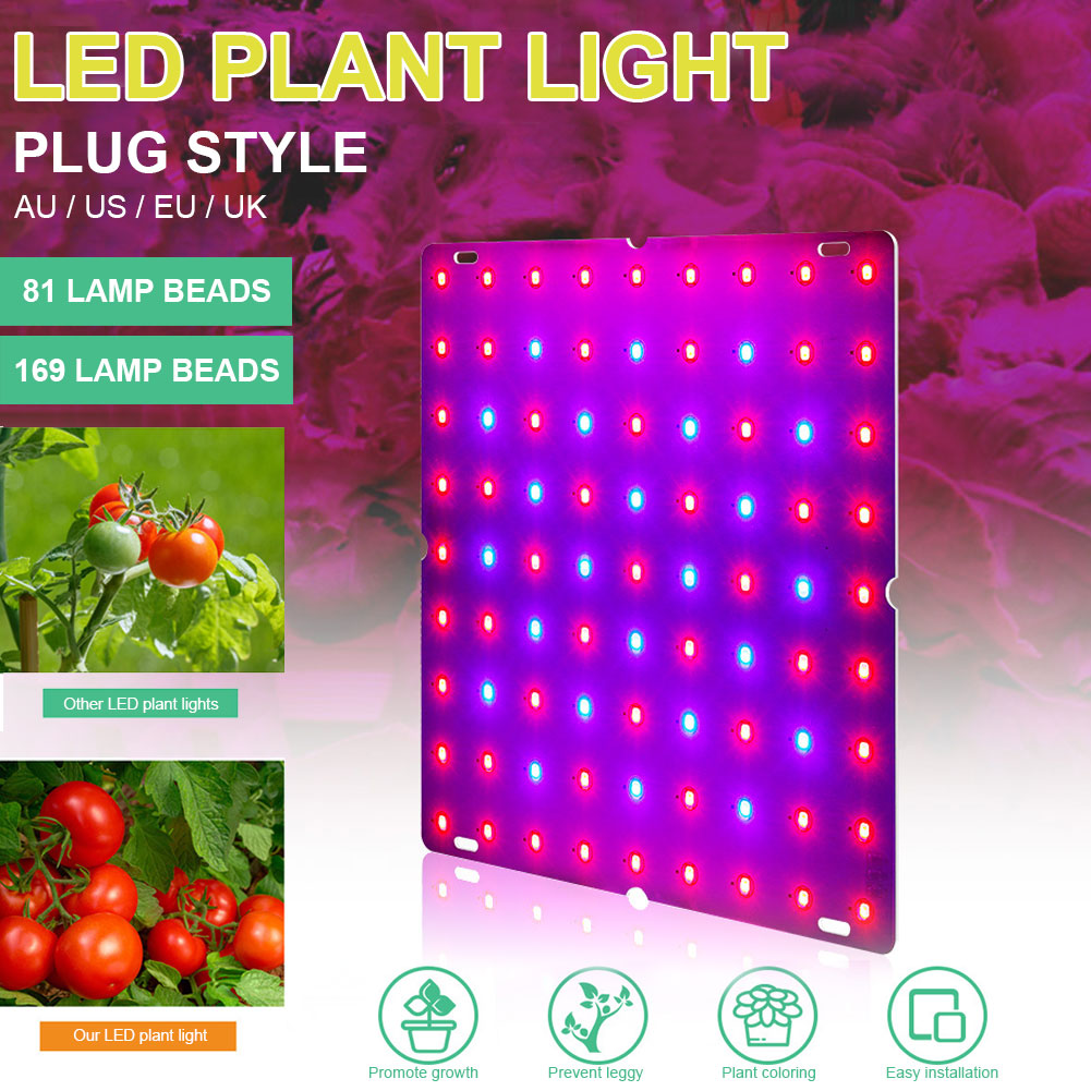 LED Pflanzen Wachstum Licht 265V Anlage Licht 2835 Lampe Perlen Quantum Bord Wachstum Beleuchtung Volle Spektrum Hydrokultur Pflanze Licht