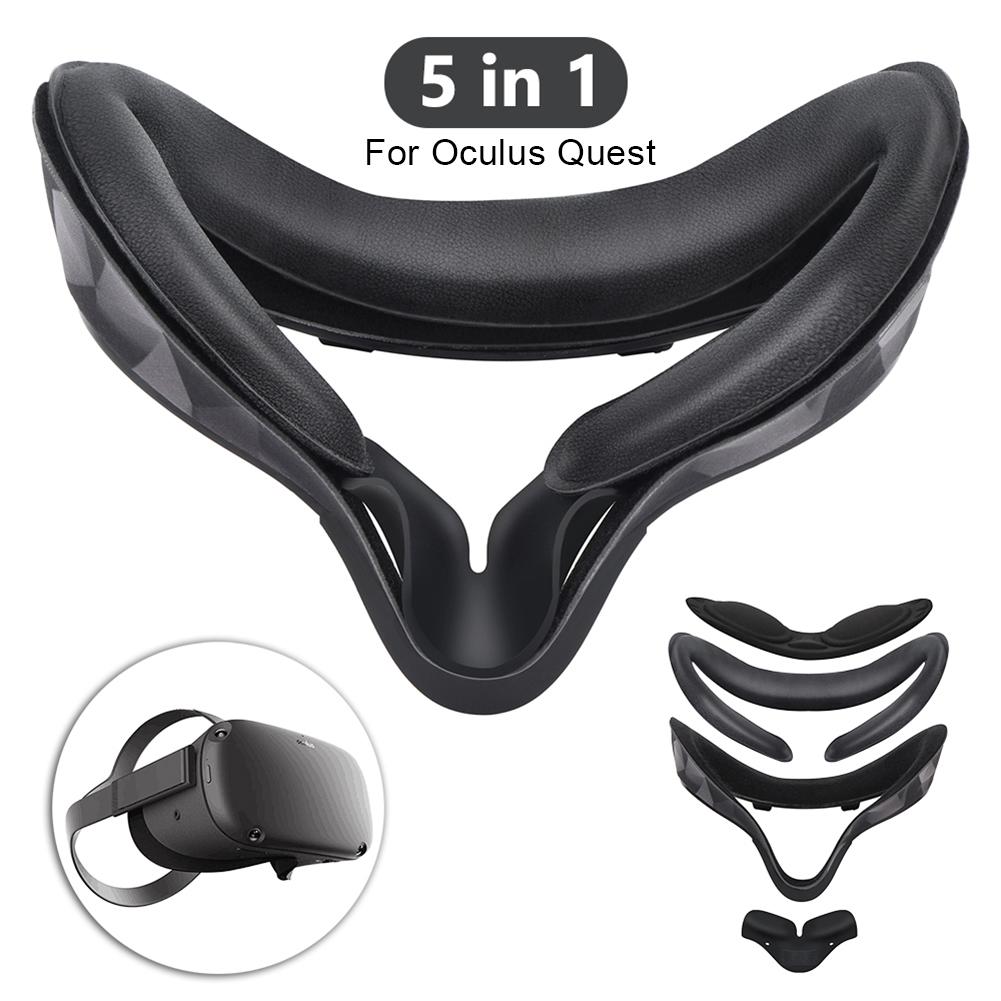 Gläser Gesicht Kissen Langlebig Anti-leckage PU Leder Schaum Gläser Nase Pad Brille Anti-schmutz Schutz für Oculus Suche Zugriffs