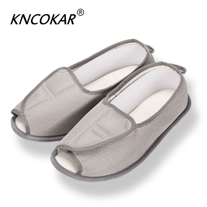 Voll Öffnung Einstellung Schuhe Schwangere Frauen Schuhe Hohe Spann Ödeme Verformung Chirurgie Pflege Mann Haushalt Schuhe