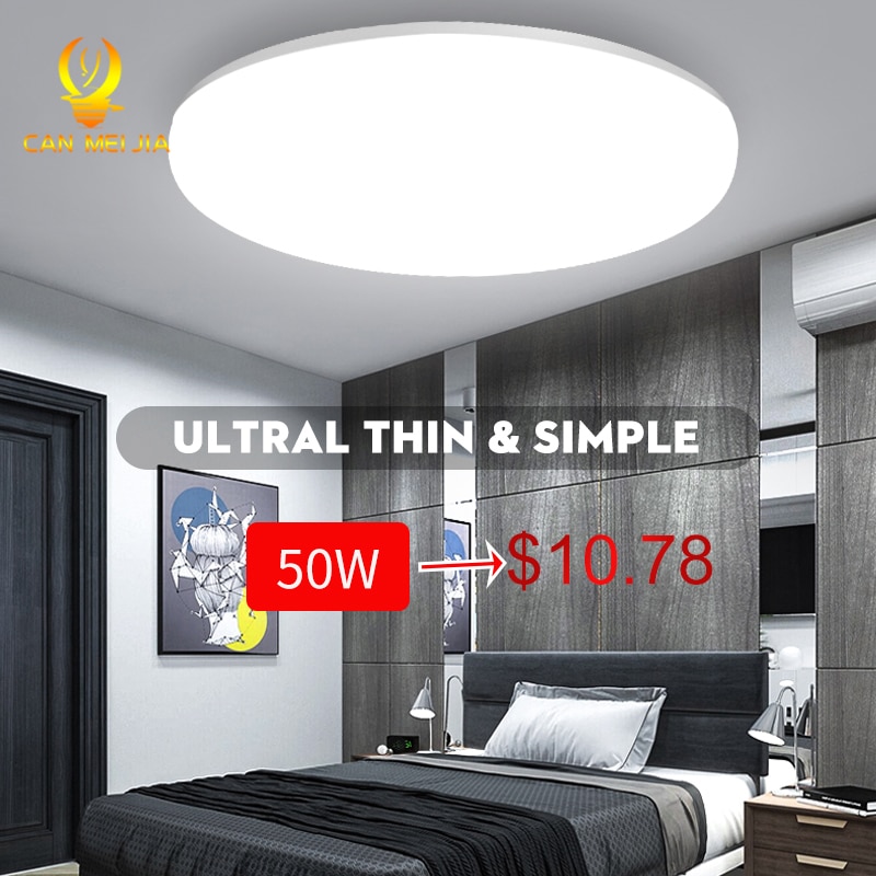 LED Decke Lichter Decke Lampe 220V LED 20W 30W 50W Runde Küche Lampen Bewegung Sensor Oberfläche montiert Für drinnen Hause Beleuchtung