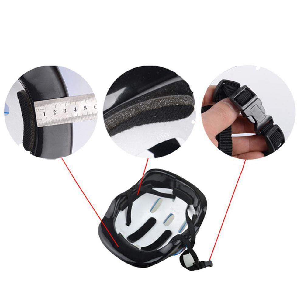 freundlicher Schlittschuh Radfahren Fahrrad Sicherheit Helm Handgelenk Knie Ellenbogen Pad Fahrrad Helm Schutz Sicherheit Schutz Radfahren Pad