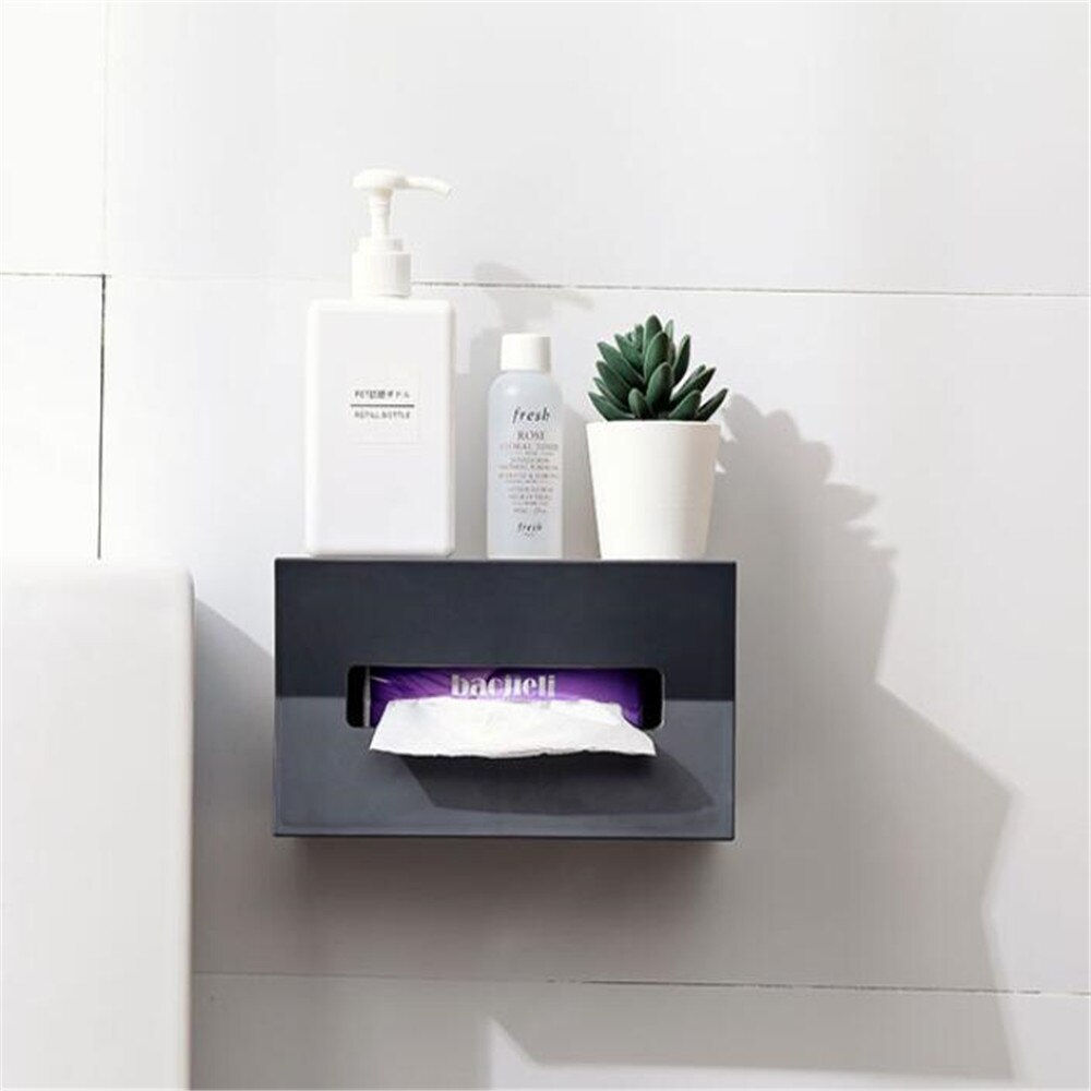 Wc Papier Halfter Gestell Für Papier Handtücher Schlecht Zubehör Zauberstab-montiert Lagerung Gewebe Kasten Badezimmer Wc Papier Halfter