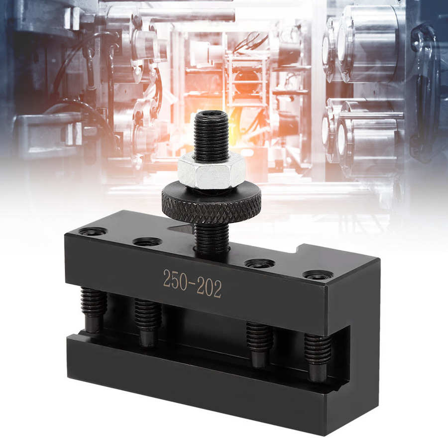 CNC Drehmaschine Werkzeug Halfter Schnelle Ändern Drehen Werkzeug Halfter hoch Kohlenstoff Stahl Werkzeug Halfter für 250 ‑ 202 Werkzeug Spalte hohe Genauigkeit