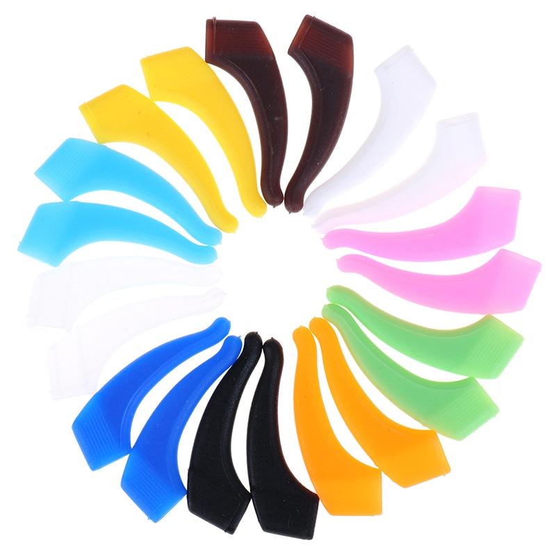 Gläser Ohr Haken Brillen Griff Tempel Halfter Silikon transparent Anti Unterhose Einfach Zu Bedienen Zubehör Für Sport Brillen