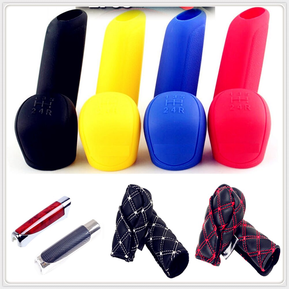 Auto gummi Schaltknauf Handbremse Abdeckung Hand Brems Stall fallen für BMW 335ist Rolle Gran 760Li 320d 135i E60 e36 F30 F30