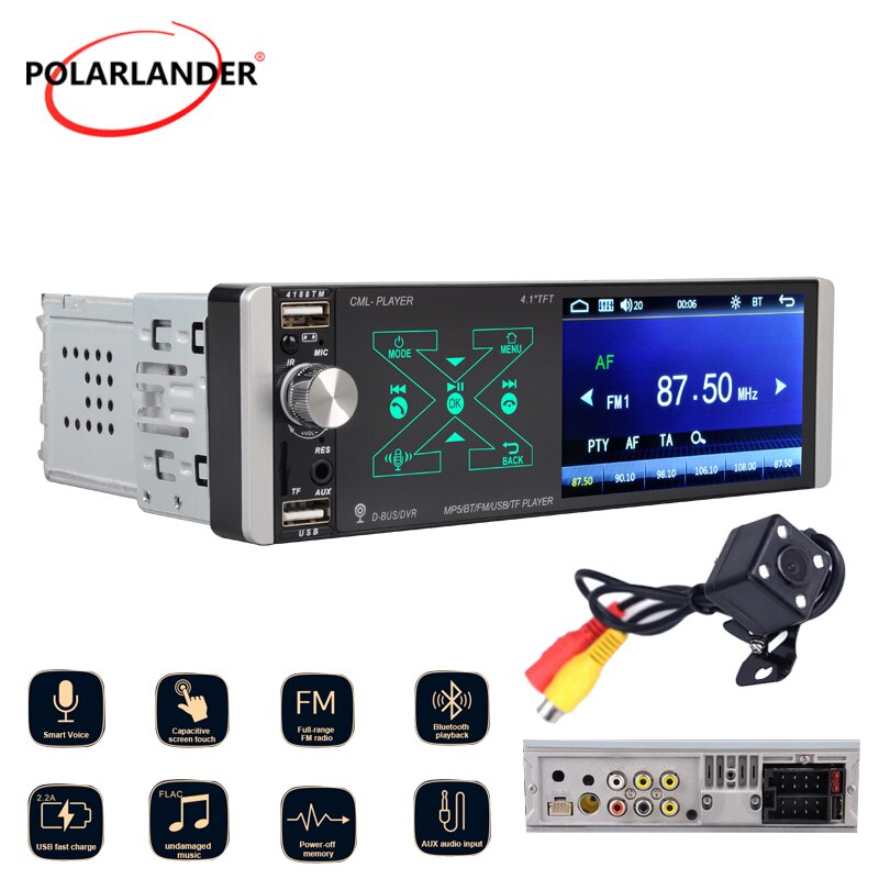 Clever AI Stimme 4.1'' LED Kamera kapazitiv Bildschirm Spieler voll HD 1080P künstlich Intelligenz Single Barren MP5 Clever Stimme