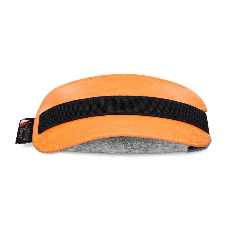 Orange PU Leder Fühlte Maus Beutel Reise Tragen fallen Staub Abdeckung Mäbenutzen Lagerung Tasche für Apfel Magie Maus 2 Zubehör