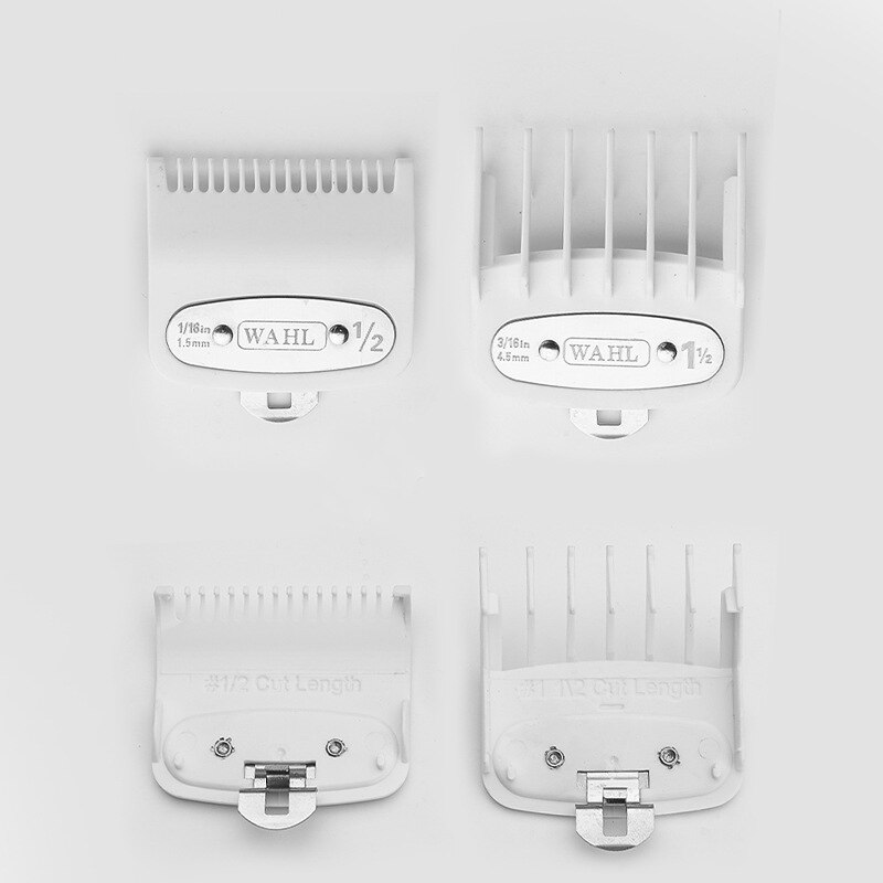 2 Teile/satz Haar Haarschneidemaschine Kämme führen Bausatz Haar Trimmer Wachen Anhänge 1,5 MM/4,5 MM für WAHL Haar Haarschneidemaschine