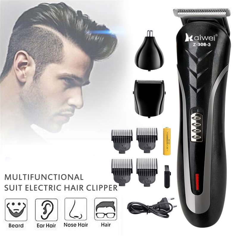 3 in1 Haar Haarschneidemaschine Professionelle Nase Haar Trimmer Elektrische Haar Schneiden Maschine Eu-stecker Ladung Bart Trimmer Haarschnitt Styling