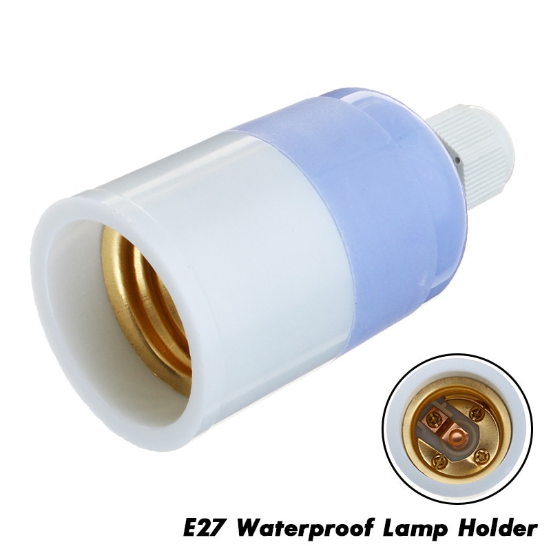 1Stck E27 Steckdose Wasserdicht LED Lampe Basen LED Beleuchtung Zubehör LED Lampe Halfter Adapter Konverter Buchse Ändern Schraube