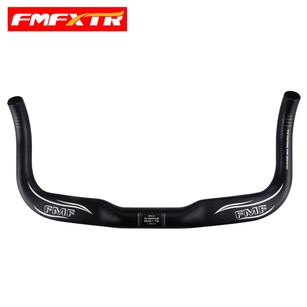 Fest Ausrüstung Rennrad Rennen TT Zeitfahren Triathlon Bullhorn Bar Lenker31.8x420mm