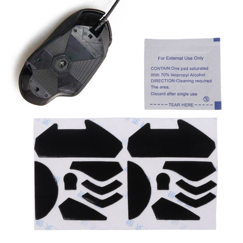 2 setzt 0,6mm Maus Rollschuhe Aufkleber Pad für logitech G402 Spielen Mous