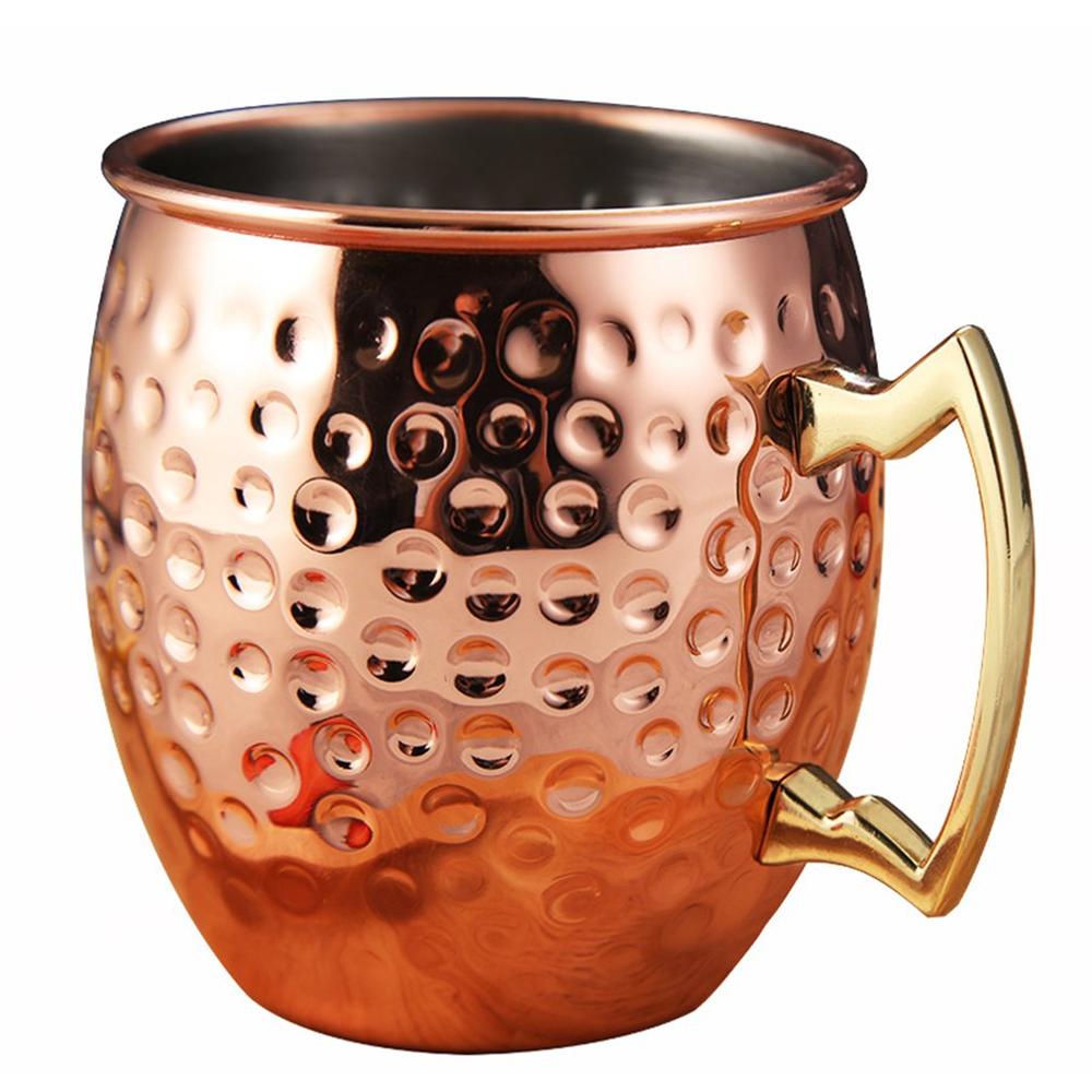 530ML Wein Gläser Edelstahl Metall Weinglas weinglas Glas Champagner Cocktail Trinken Tasse Bar Party Barware Küche Werkzeuge