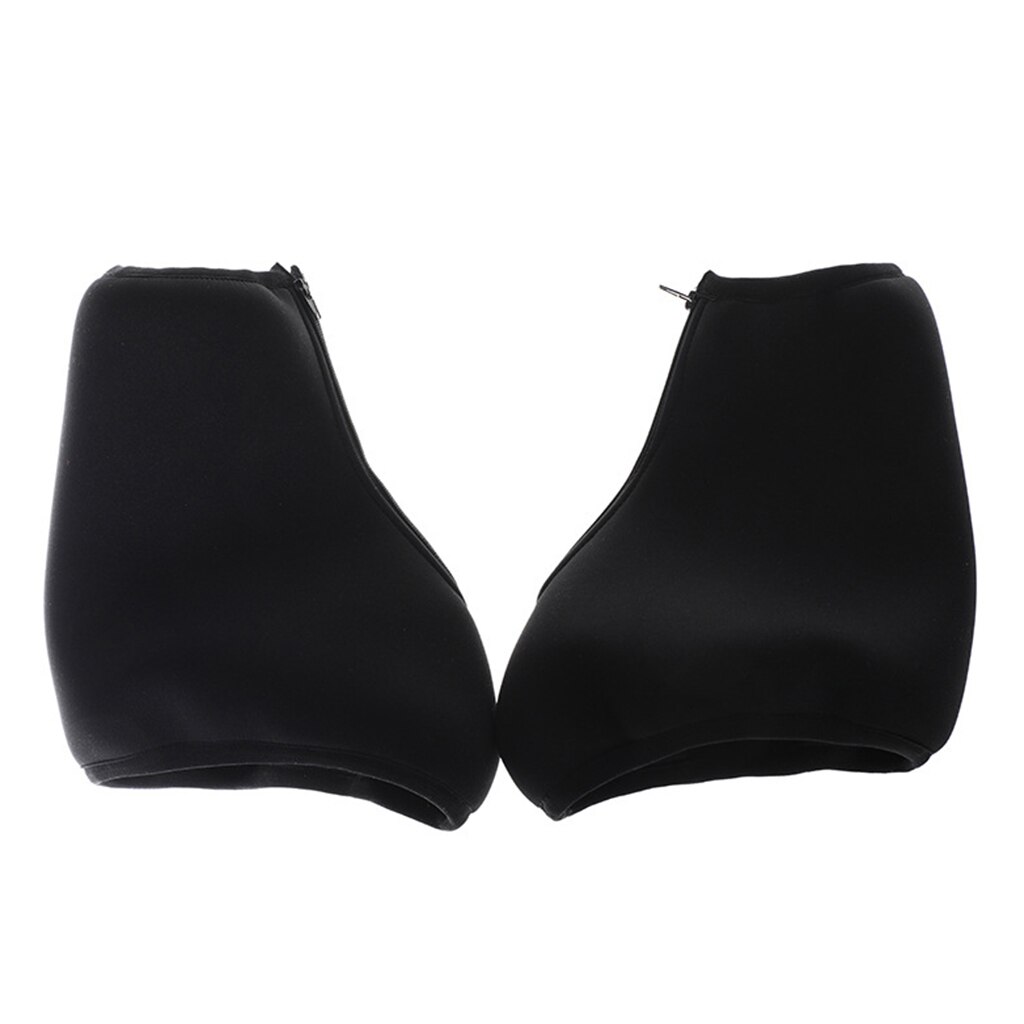 Rollschuhe Schuhe Schutz Wachen Eis Eiskunstlauf Stiefel Abdeckung Schwarz