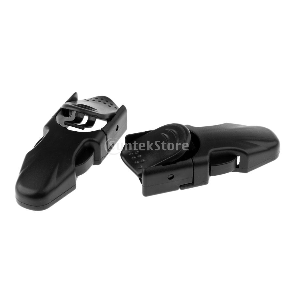 Pack 2 dauerhaft Kunststoff Universal- Ersatz Ersatz Flosse Gurt schnell Freisetzung Schnallen für Tauchen Tauchen Schnorcheln Taucher