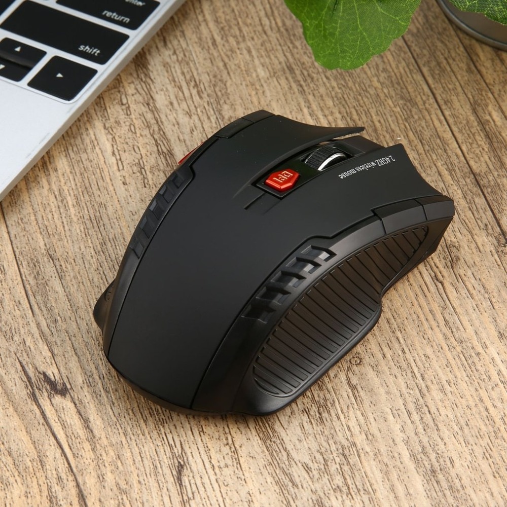 2,4 GHz USB Drahtlose Maus 1600DPI Optische Spiel Maus Entwickelt für Heimat Sekretariat Spiel Spielen Mit Mini USB Empfänger optische Mäbenutzen