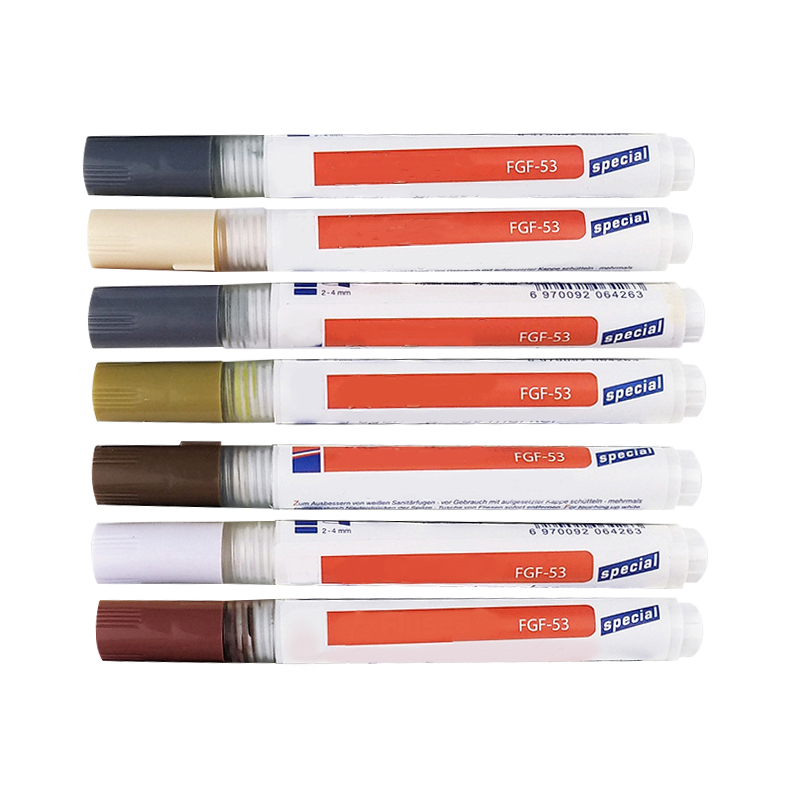 Fliesen Reparatur Stift Mörtel Marker Fliesen Naht Schönheit Stift Fliesen Lücke Reparatur Farbe Stift Beige, Braun, dunkelbraun, Kalt Grau, khaki, Weiß
