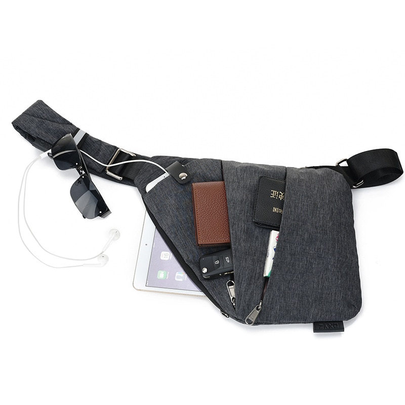 Feedo Kompakten Single Umhängetaschen für Männer Wasserdichte Nylon Crossbody taschen Männliche Umhängetasche