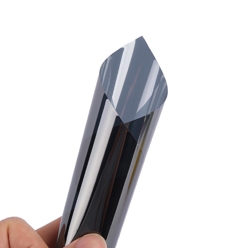 50cm X 300cm Metallisierte VLT15 % Auto Auto Heimat glas fenster tönung Film rollen für Auto seite fenster haus kommerziellen Solar- schützen