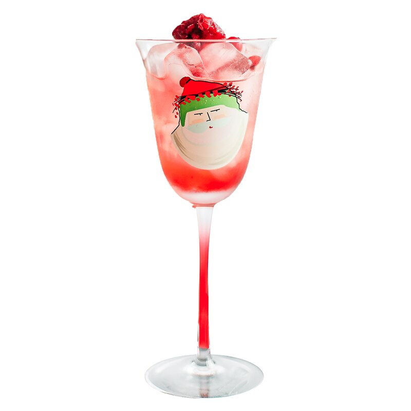 Super Nette Puppe Kreative Rotwein Champagner Glas Europäischen Stil Santa Cocktail Glas Champagner Funkelnden Portsble Wein Glas Cu