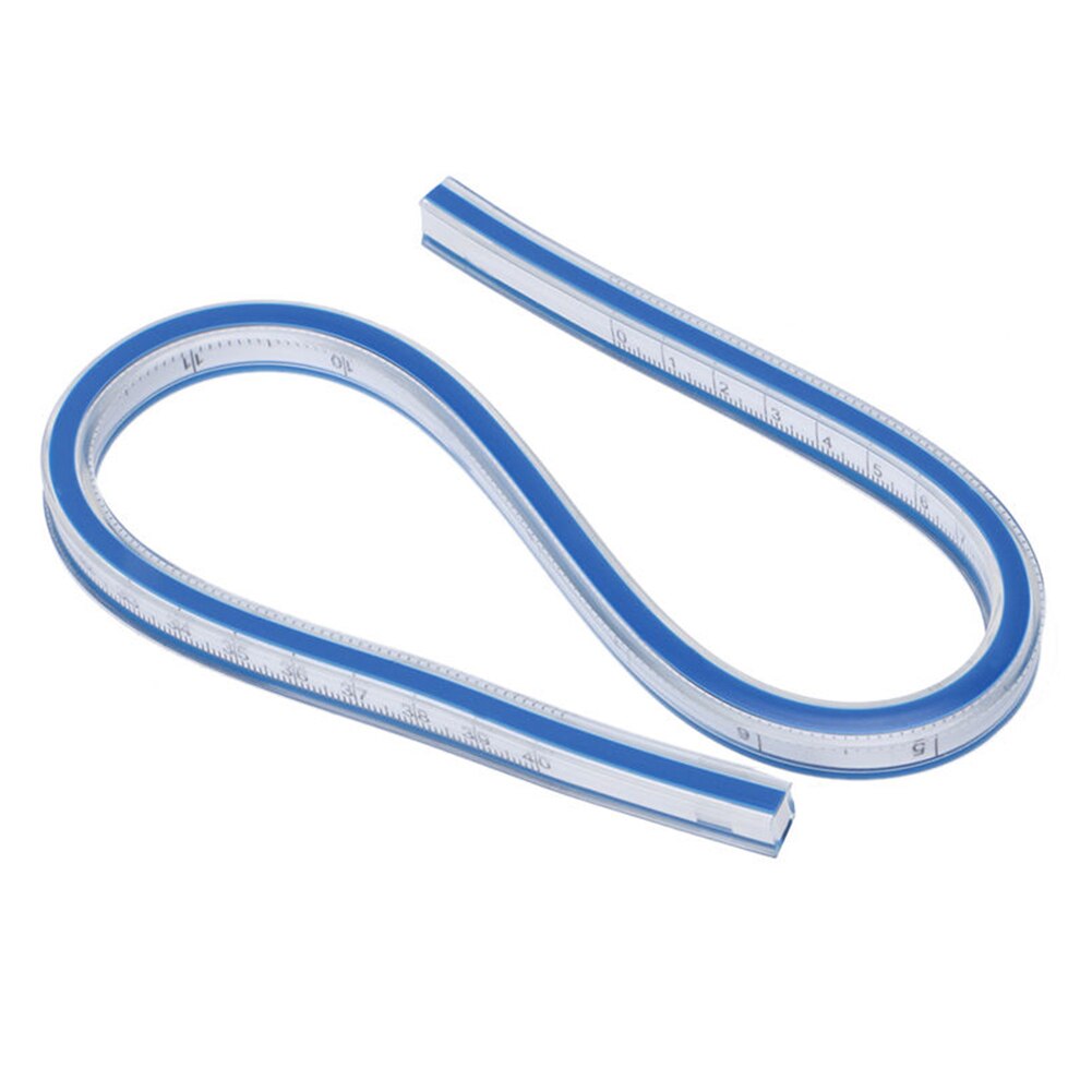30/40/50/60CM Neue flexibel Kurve Lineal Zeichnung Malen Kurve Messen Abfassung Ingenieurwesen Bau Vermessung kleid Machen Werkzeug