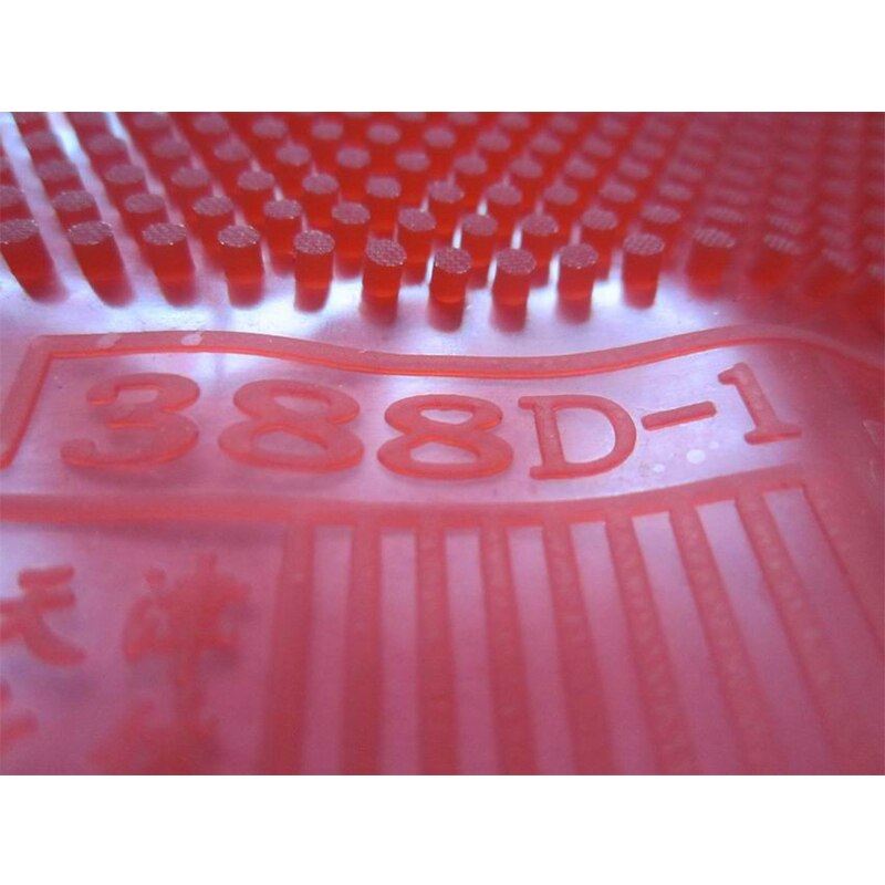 Original Dawei große partikel 388D-1 tischtennis gummi ohne schwamm lange pickel Klingeln pong schläger gummi schläger Defensive