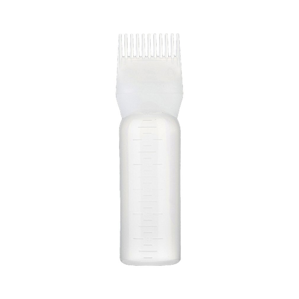 120ml Haar Farbstoff Flaschen Applikator Kamm Pinsel Spender Bausatz Skala quetschen Flasche Haar Solon Zuhause Färbung Färben Billig Schönheit heißer
