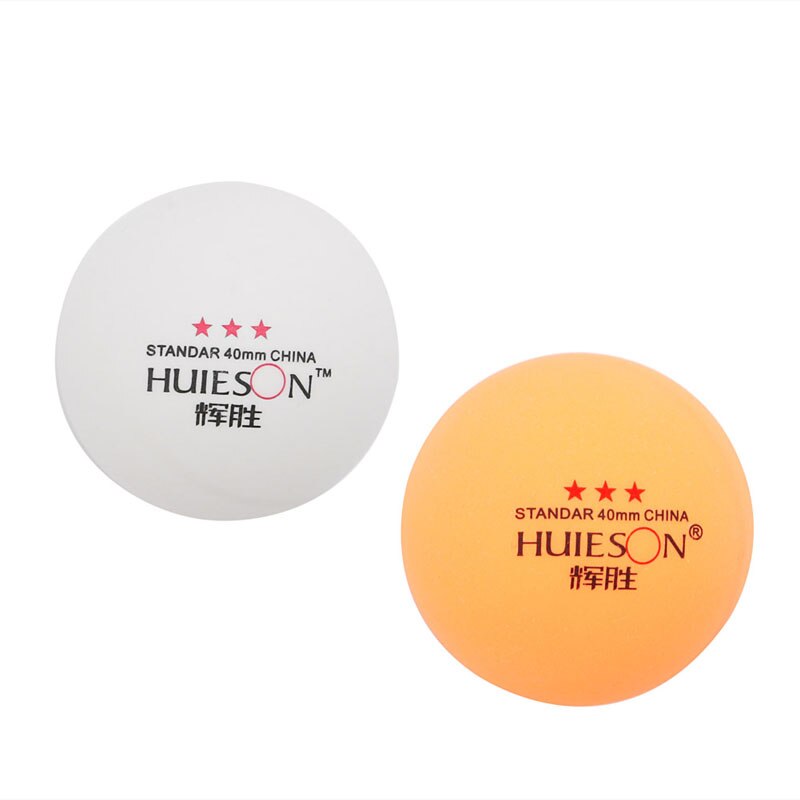 50Stck 3-Stern Standard 40mm Olympischen Tischtennis Klingeln Pong Bälle drinnen Spiele Heißer
