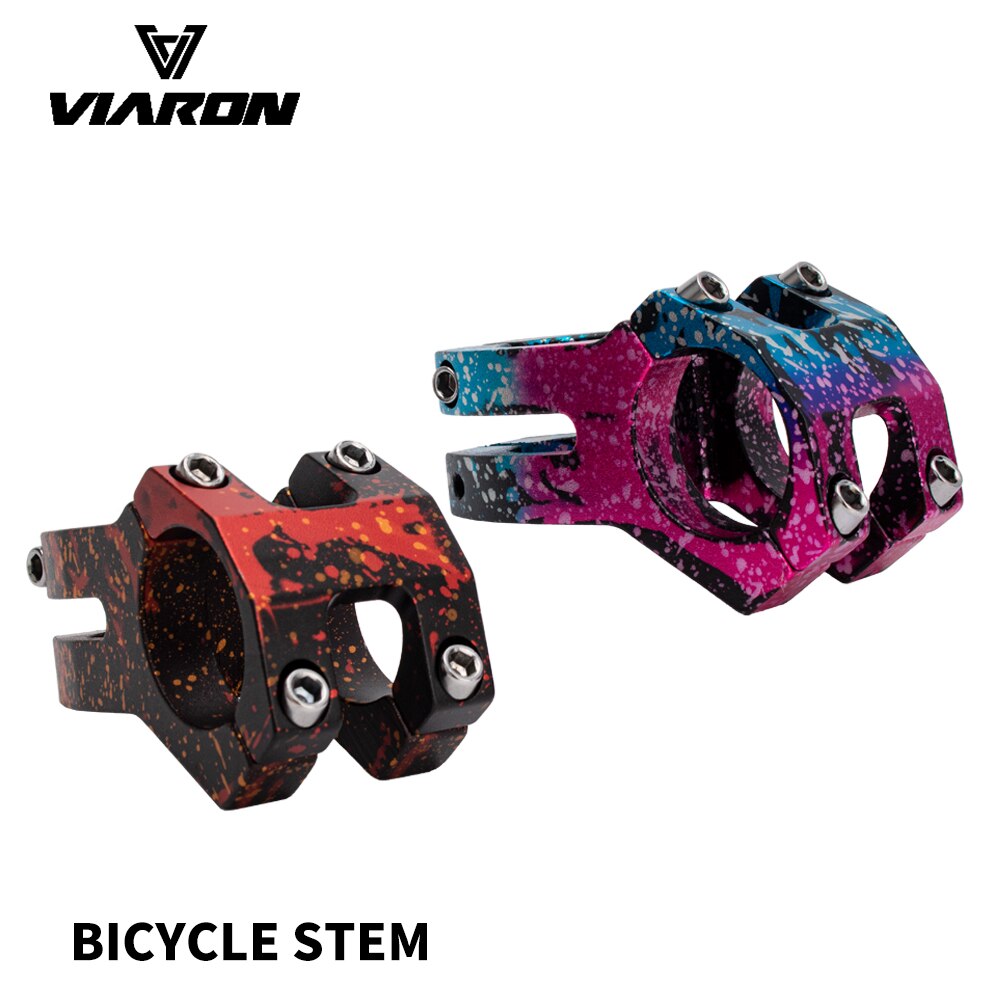 VIARON Fahrrad Stengel Hohe-Festigkeit Leichte Fahrrad Stengel CNC Aluminium Legierung Fahrrad Stengel 28,6 steuerrohr Für 31,8mm Fahrrad lenker