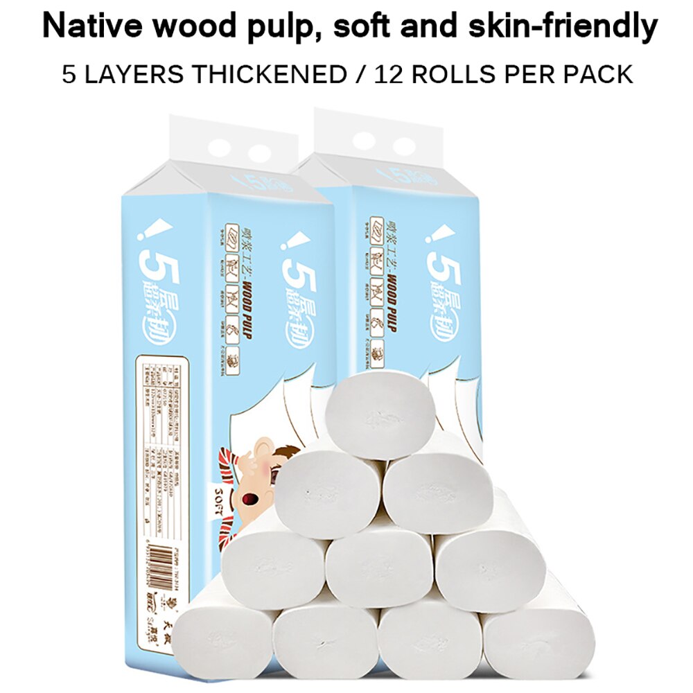 rollen Pack von 12 Papier Heimat Bad Papier Bad Toilette rollen Papier Toilette Papier Weiß Toilette Papier Toilette rollen Gewebe Handtücher Gewebe