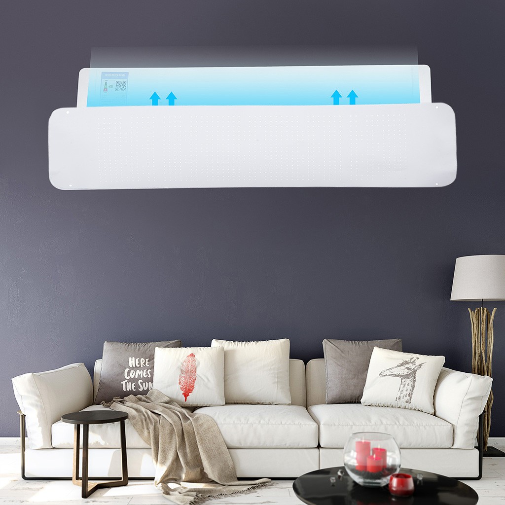 Klimaanlage Universal- Windabweiser Abdeckung Anti-Direkt Blasen Windschutzscheibe Kalten Klimaanlage Wind Deflektor Schallwand # w