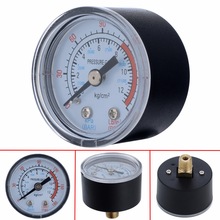 Mayitr 0-180PSI Luft Kompressor Manometer 1/8 'Außengewinde Hydraulische Flüssigkeit Manometer 0-12Bar Für Luft Kompressor